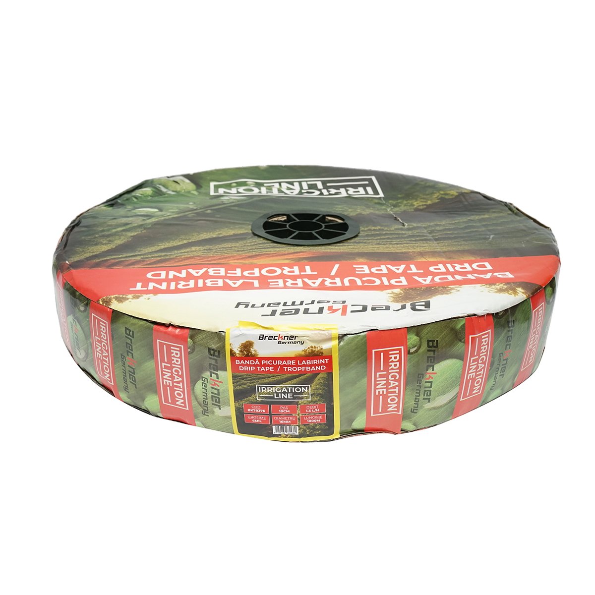 Banda picurare apa, rola 1000M 1,5L/H, D16mm. pas 10cm Breckner Germany